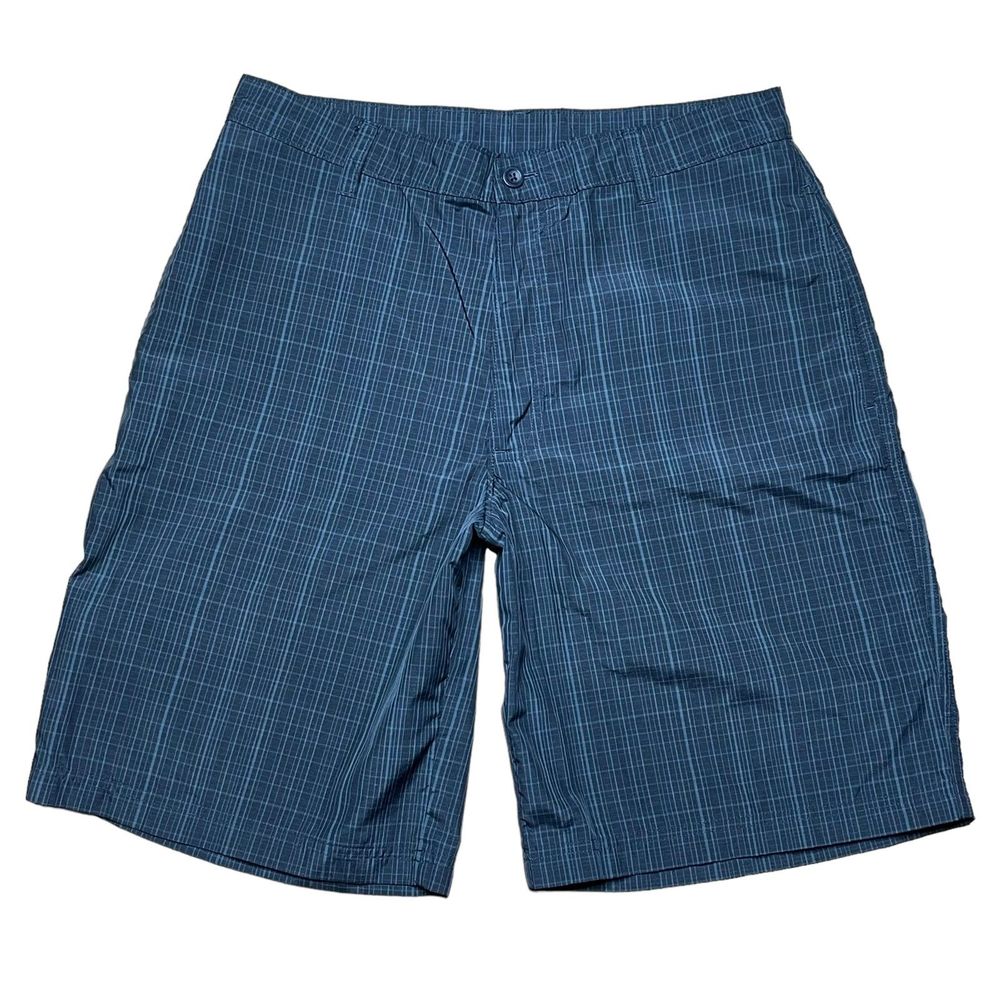 C9 by Champion Men's Flat Front Shorts Gray Size 34 Textured Golf Casual Travel